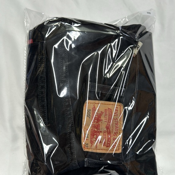 Levi's 505 Black Men's Jeans - Picture 9 of 9